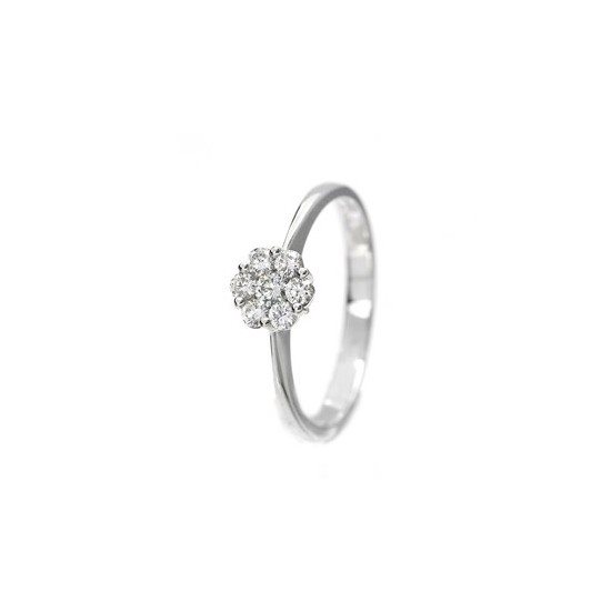 Ringe Giorgio Visconti Dame in Weißgold Diamante ABX12293-0.29 - ABX12293-0.29